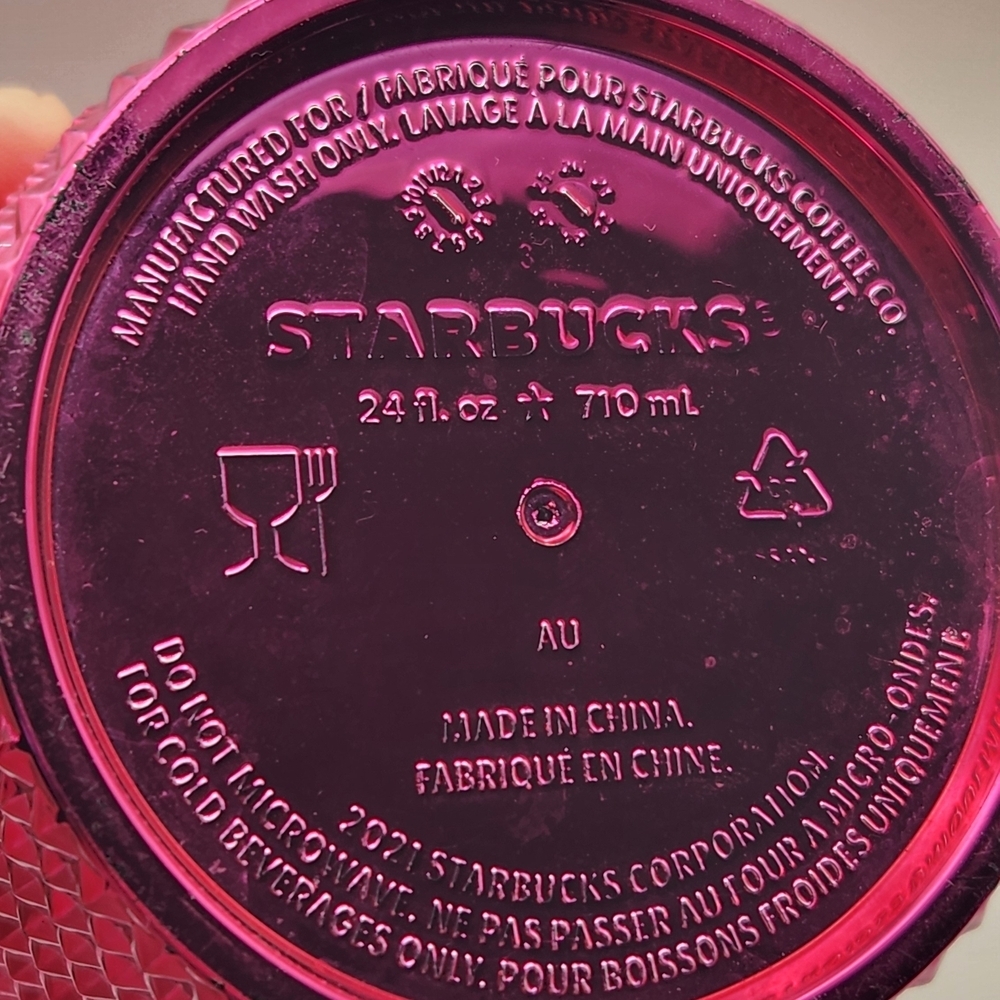 Starbucks Pink 2022 Holiday Studded Tumbler - Picture 5 of 6
